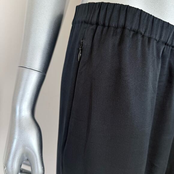 Emilio Pucci women silk wide leg pants size 8 US - Picture 2 of 11